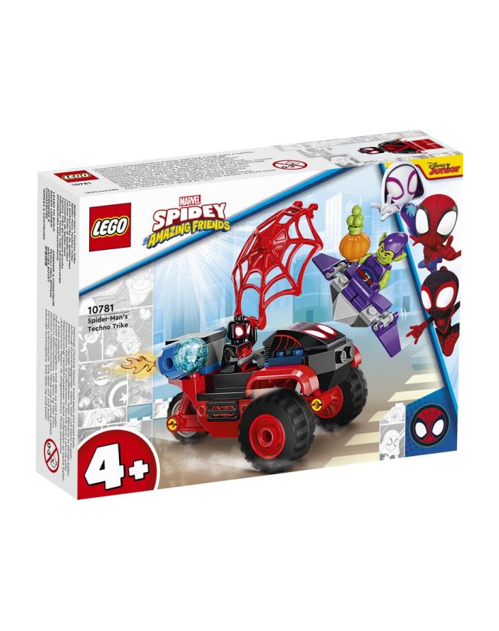 LEGO 10781 SUPER HEROES MARVEL Technotrójkołowiec Spider-Mana p4 główny