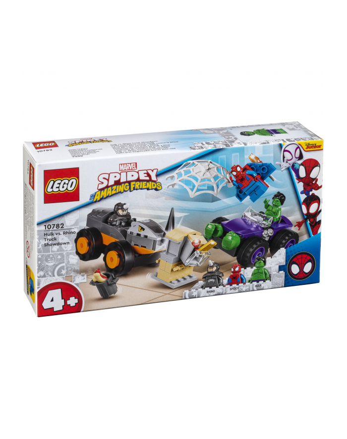 LEGO 10782 SUPER HEROES MARVEL Hulk kontra Rhino - starcie pojazdów p4 główny
