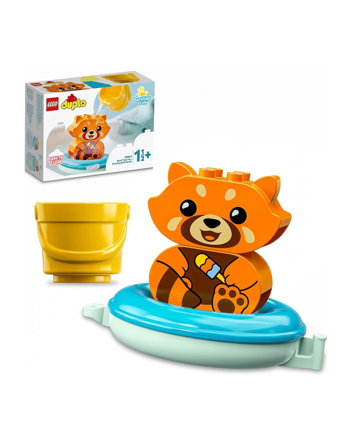 LEGO 10964 DUPLO Zabawa w kąpieli: pływająca czerwona panda p4 główny