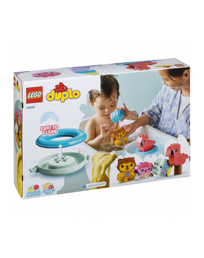 LEGO 10966 DUPLO Zabawa w kąpieli: pływająca wyspa ze zwierzątkami p3 główny