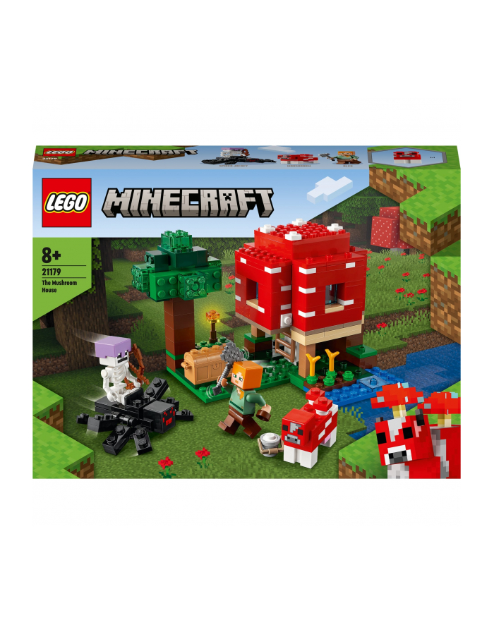 LEGO 21179 MINECRAFT 2022 Dom w grzybie p6 główny