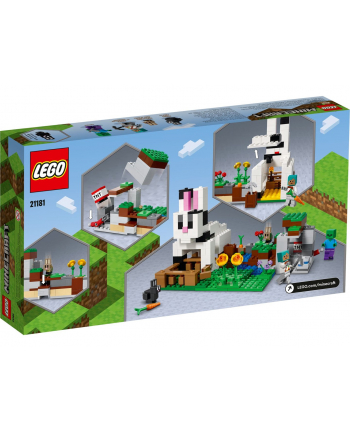 LEGO 21181 MINECRAFT 2022 Królicza farma p3