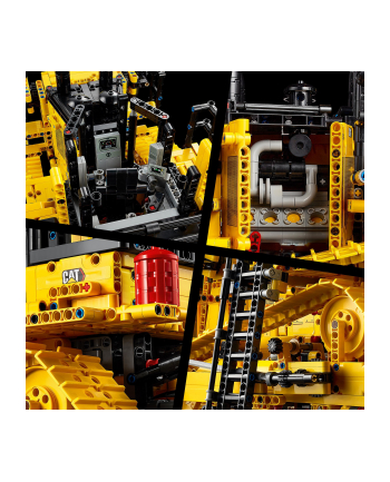 LEGO 42131 TECHNIC Sterowany przez aplikację buldożer Cat D11 p2