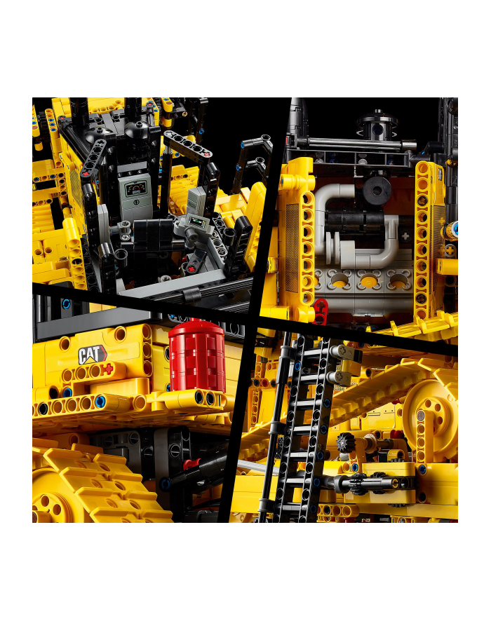 LEGO 42131 TECHNIC Sterowany przez aplikację buldożer Cat D11 p2 główny