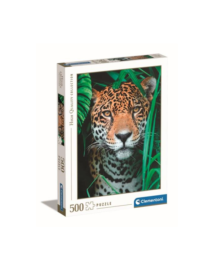 Clementoni Puzzle 500el Jaguar w dżungli 35127 główny