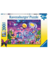 Puzzle 200el Kosmiczne miasto 132911 RAVENSBURGER - nr 1