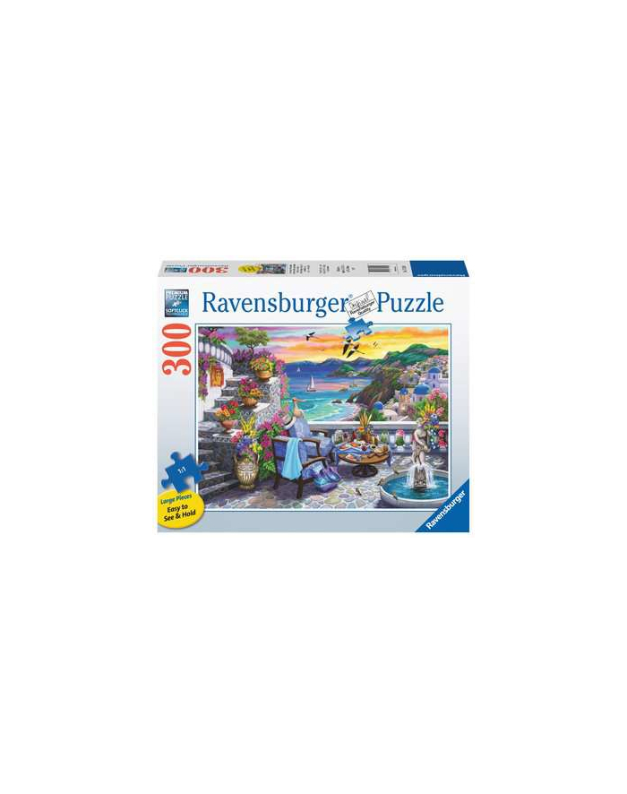 Puzzle 300el Zachód słońca nad Santorini 171309 RAVENSBURGER główny