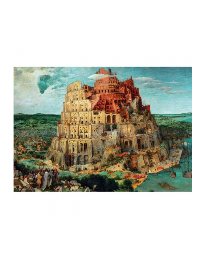 Clementoni Puzzle 1500el Muzeum Breugel. Wieża Babel 31691 główny