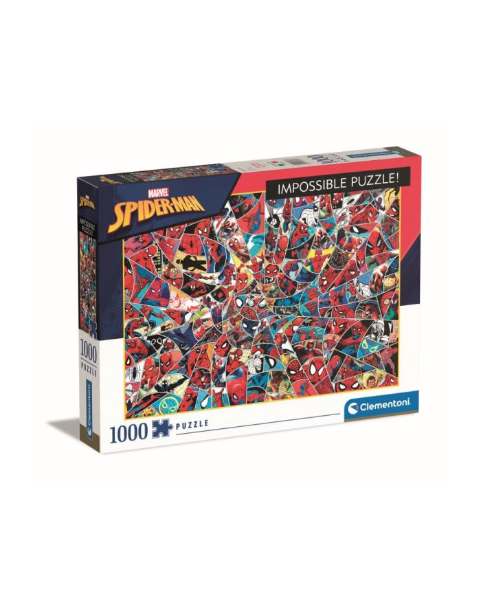 Clementoni Puzzle 1000el Impossible Spiderman 39657 główny