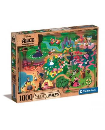 Clementoni Puzzle 1000el Alicja w Krainie Czarów. Disney 39667