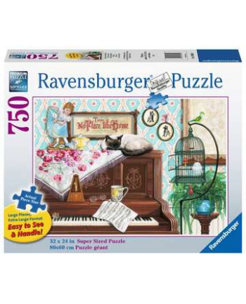Puzzle 750el Kot na pianinie 168002 RAVENSBURGER