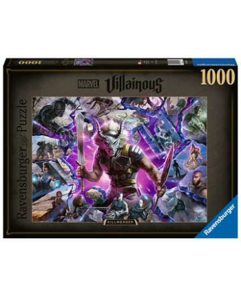 Puzzle 1000el Marvel Villainous: Kilmonger 169061 RAVENSBURGER