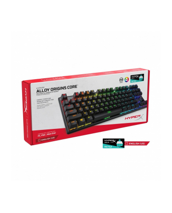 Klawiatura HyperX Alloy Origins Core przełącznik aqua