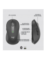 logitech Mysz bezprzewodowa Signature M650 L grafitowy - nr 42