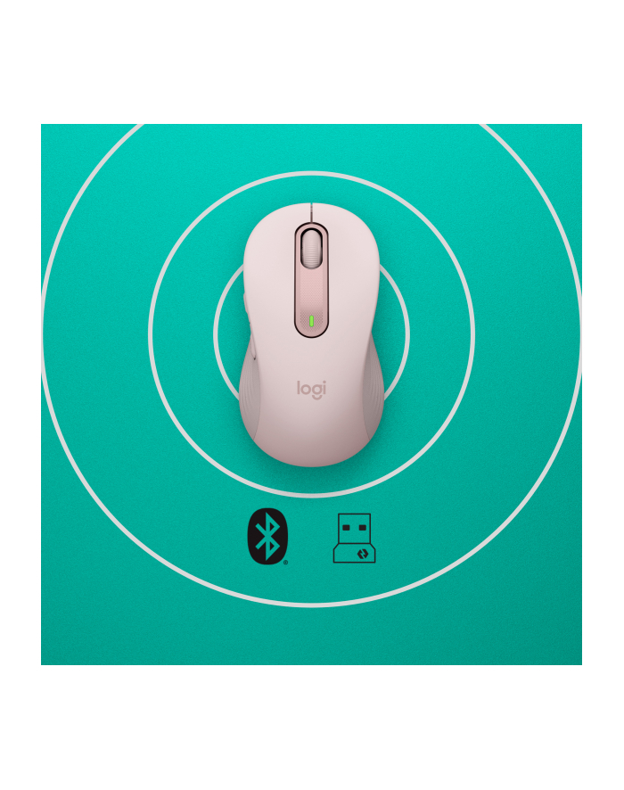 logitech Mysz bezprzewodowa Signature M650 różowy  910-006254 główny