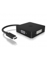 icybox Adapter video IB-DK1104-C 4w1 USB TYPE-C - nr 12