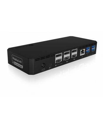 icybox Stacja dokująca IB-DK2254AC 11w1,3xHDMI,PD 100 Watt