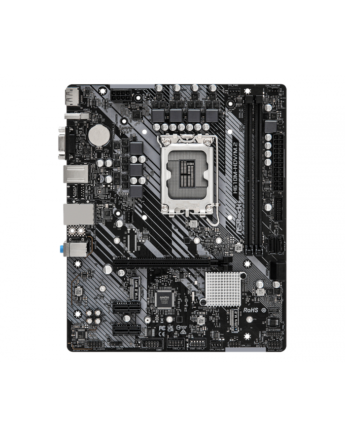 asrock Płyta główna H610M-HDV/M2 s1700 2DDR4 DP/HDMI M.2 mATX główny