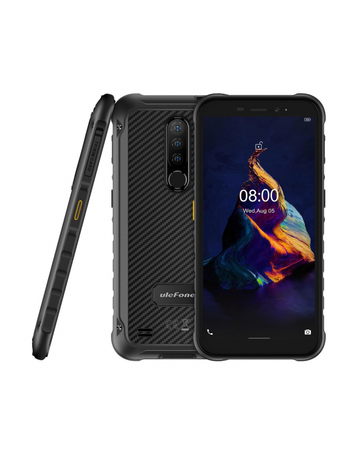 ulefone Smartfon Armor X8 4/64GB IP68/IP69K LTE 5080mAh Dual SIM Czarny główny