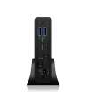 icybox Zasilacz IB-382H-C31 2,5/3,5 HDD z wbudowanym HUB 1xUSB-C, 2xUSB -A,  12V2A - nr 19