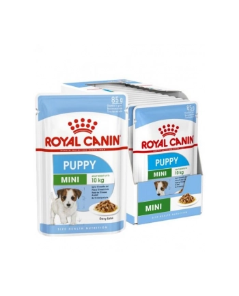 ROYAL CANIN SHN Mini Puppy w sosie - mokra karma dla szczeniąt - 12X85g
