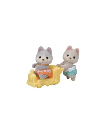 epoch SYLVANIAN Bliźniaki piesków Husky 5638