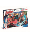 Clementoni Puzzle 104el brokatowe Avengers. Marvel 20347 - nr 1