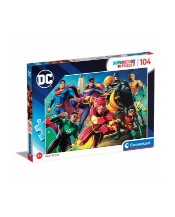 Clementoni Puzzle 104el DC Comics JL 1 25721