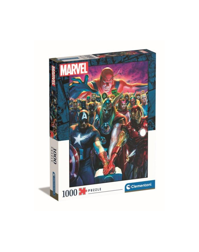 Clementoni Puzzle 1000el Avengers. Marvel 39672 główny