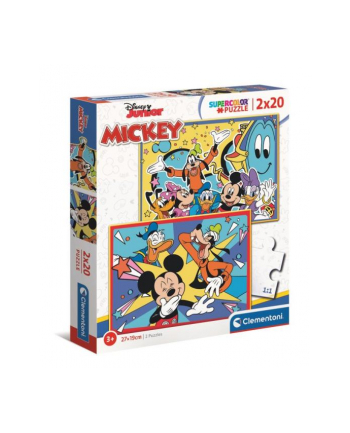 Clementoni Puzzle 2x20el Mickey Mouse 24791