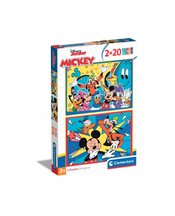 Clementoni Puzzle 2x20el Mickey Mouse 24791