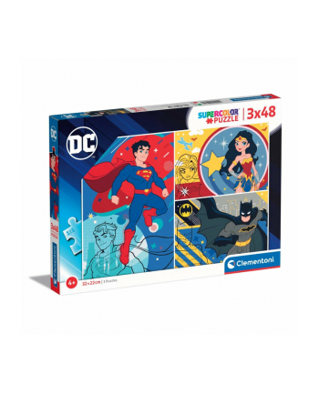 Clementoni Puzzle 3x48el DC Comics 25272