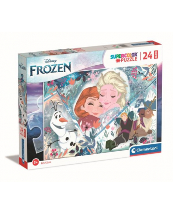 Clementoni Puzzle 24el Maxi podłogowe Kraina Lodu. Frozen 2. 24224