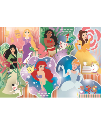 Clementoni Puzzle 24el Maxi podłogowe Princess. Księżniczki 24232