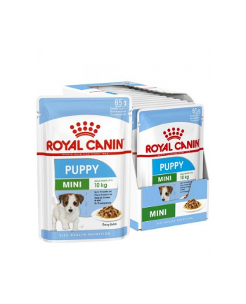 ROYAL CANIN SHN Mini Puppy w sosie - mokra karma dla szczeniąt - 12X85g