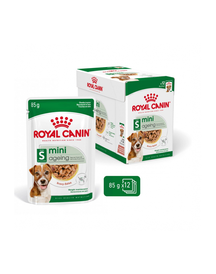 Karma ROYAL CANIN SHN Mini Ageing 12+ 12x85g główny