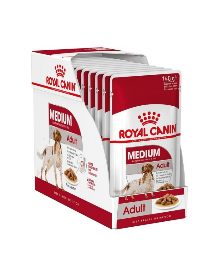 ROYAL CANIN SHN Medium Adult w sosie - mokra karma dla psa dorosłego - 10x140g główny