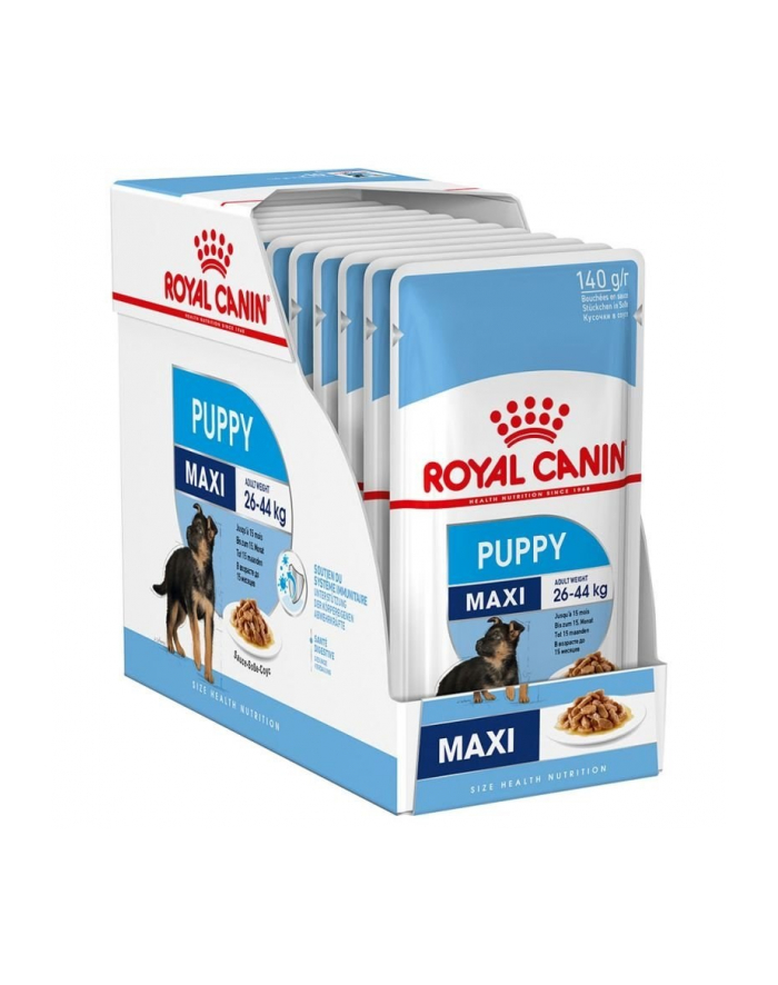 Karma ROYAL CANIN SHN Maxi Puppy w sosie 10X140G główny