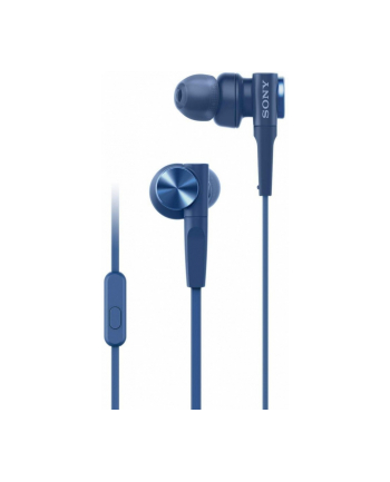 sony Słuchawki MDR-XB55APL niebieskie