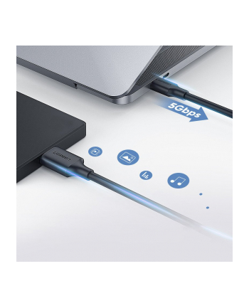 UGREEN KABEL MICRO-B USB 30 - USB-C 1M (CZARNY) nr 2