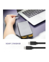 qoltec Kabel USB 3.1 typ C męski | USB 3.1 typ C męski | 1.4m | Czarny - nr 2