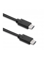 qoltec Kabel USB 3.1 typ C męski | USB 3.1 typ C męski | 1.4m | Czarny - nr 3