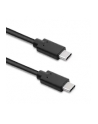 qoltec Kabel USB 3.1 typ C męski | USB 3.1 typ C męski | 2m | Czarny - nr 12