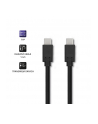 qoltec Kabel USB 3.1 typ C męski | USB 3.1 typ C męski - nr 6