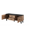 cama meble RTV LOTTA 140 2D2S wotan + czarny mat - nr 6