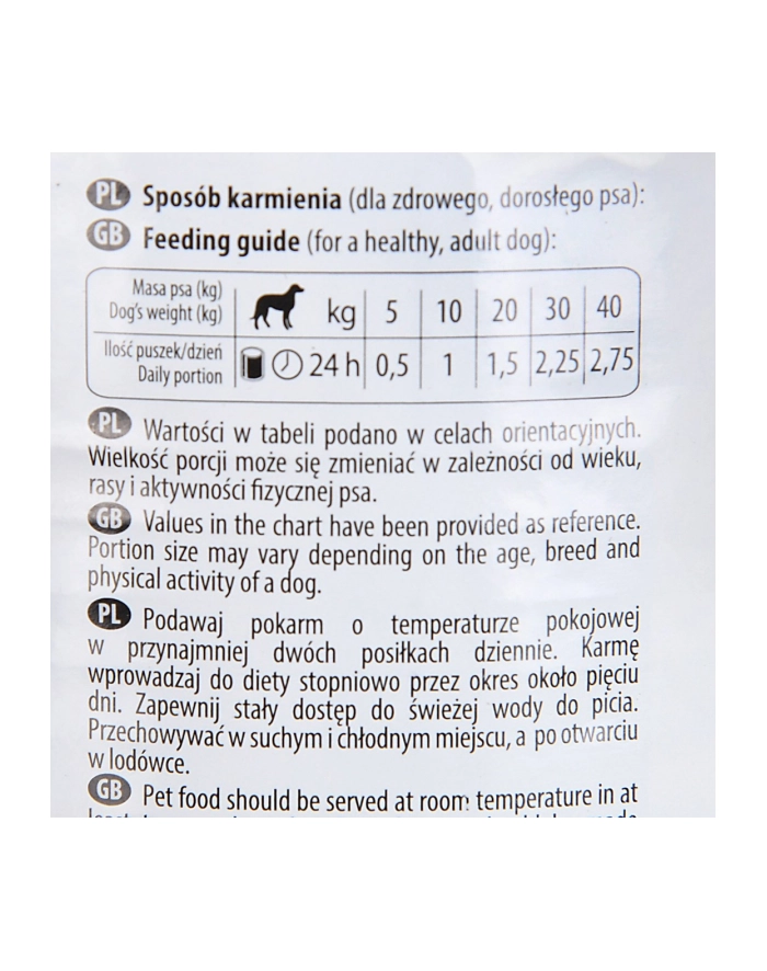 DOLINA NOTECI Premium bogata w pstrąga - mokra karma dla psa - 800g główny
