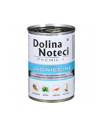 DOLINA NOTECI Premium bogata w jagnięcinę - mokra karma dla psa - 400g