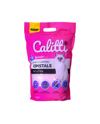 CALITTI Crystals Lavender  - żwirek silikonowy 3 8l