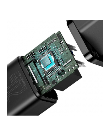 BAS(wersja europejska)S ŁADOWARKA SIECIOWA Z KABLEM USB-C DO LIGHTNING 1M 20W TZCCSUP-B01 CZARNY nr 1