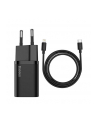 BAS(wersja europejska)S ŁADOWARKA SIECIOWA Z KABLEM USB-C DO LIGHTNING 1M 20W TZCCSUP-B01 CZARNY - nr 34